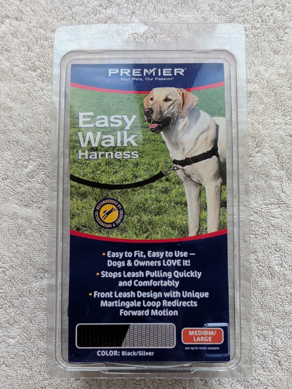Premier Easy Walk Harness - Black